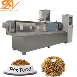 Ligne de machines d'usine de nourriture pour poissons, équipement industriel d'aliment pour animaux familiers