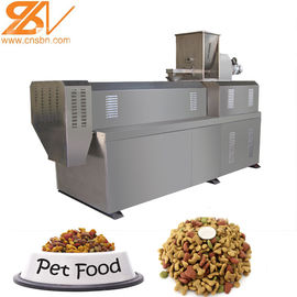 Séchez l'usine 100kg/H - casse-croûte de soufflage de machines d'extrudeuse d'aliments pour chiens de Kibble de la grande gamme 6kg/H