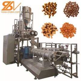 la chaîne de fabrication sèche d'aliment pour animaux familiers 2-3t/H adopte les matières premières de farine de maïs