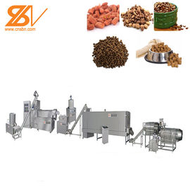 Machine de développement d'aliment pour animaux familiers de machine automatique sèche d'extrudeuse/chaîne de production de longue vie