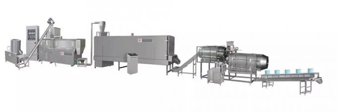 Ligne automatique de production de matériel de machine d'extrudeuse d'aliment pour animaux familiers