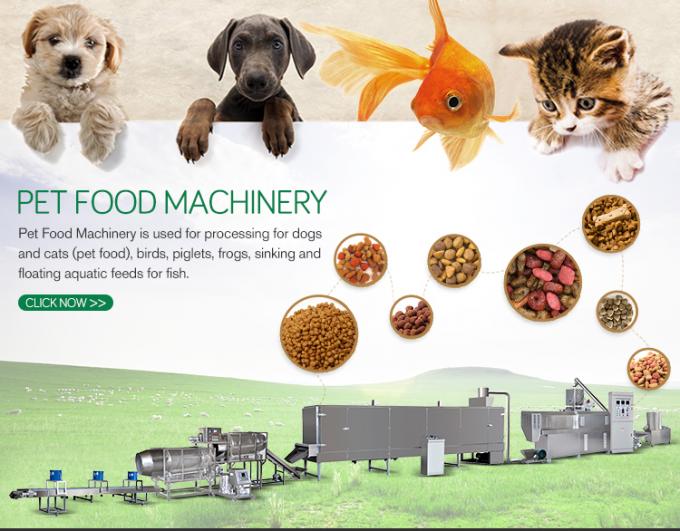 Équipement automatique de machine de production alimentaire de chien de casse-croûte d'animal familier