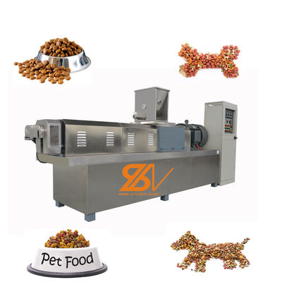 Ligne de production professionnelle automatique complète d'aliments pour animaux de compagnie