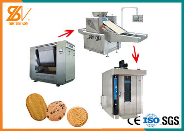 Machine semi automatique de fabrication de biscuits de chien du model -400 avec le four de l'électricité