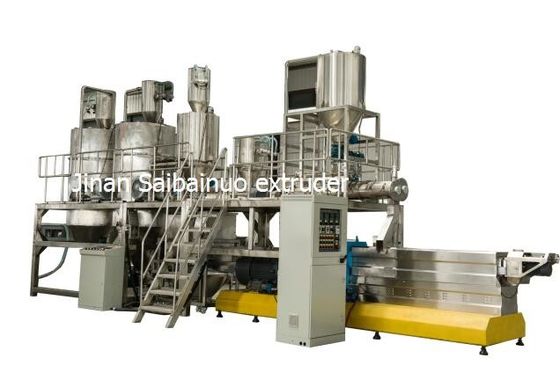 machine de flottement de granule d'alimentation de poissons de machine d'extrudeuse d'alimentation des poissons 400-500kg/h