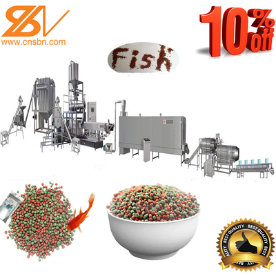 Ligne de production de fourrage pour crevettes de poissons secs entièrement automatique avec contrôle PLC