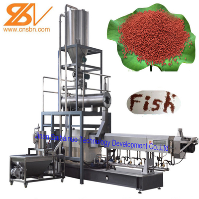Fabrication de machines flottantes pour l'alimentation des poissons