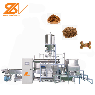 Ligne de production de pellets pour animaux de compagnie pour chiens, chats et animaux de compagnie