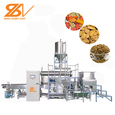 Extrudeuse automatique professionnelle de nourriture pour chiens 3-5 travailleurs
