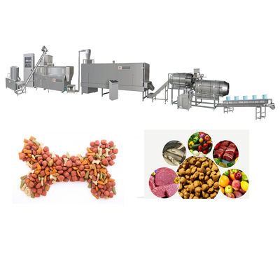 Machine de transformation automatique de nourriture pour chiens, ligne de production de nourriture pour chats durable