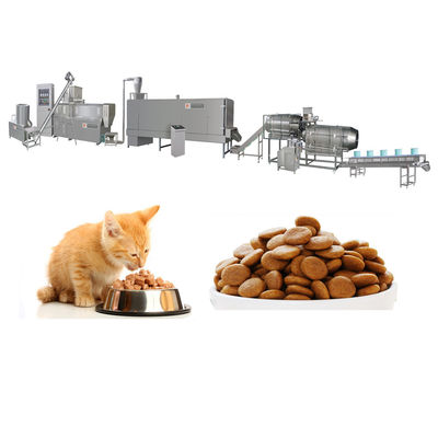 Machine de transformation automatique de nourriture pour chiens, ligne de production de nourriture pour chats durable