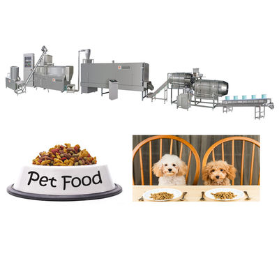 Machine de transformation automatique de nourriture pour chiens, ligne de production de nourriture pour chats durable