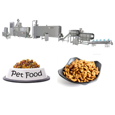 Machine d'extrudeuse d'aliments pour chiens de la gamme d'aliments pour animaux de compagnie