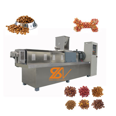 machine à deux vis automatique 200-250 kg/h de nourriture pour animaux de compagnie
