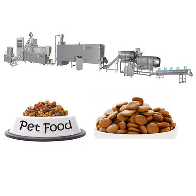 Siemens Motor ligne de production multifonctionnelle de nourriture pour chat en acier inoxydable