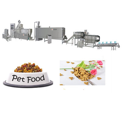 SBN Automatique ligne de transformation de la nourriture pour animaux de compagnie pour chats, machine de fabrication de nourriture pour chiens Ss 304