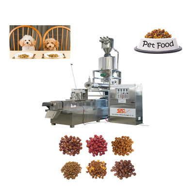 Ligne de production entièrement automatique de nourriture pour animaux de compagnie