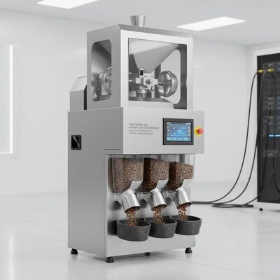 Distributeur automatique de nourriture pour animaux de compagnie conçu pour supporter l'opération 3-5 travailleurs et l'automatisation précise de l'alimentation des animaux de compagnie