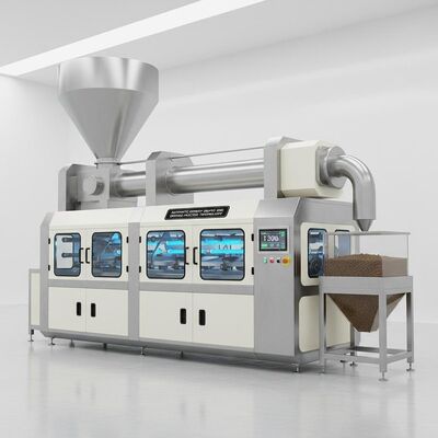 Machine à manger pour animaux de compagnie de 1200 kg intégrant une technologie de séchage automatique de l'économie d'énergie pour une efficacité