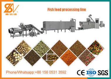Ligne de production d'aliments pour poissons flottants entièrement automatique de différentes tailles