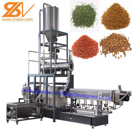 Extrudeuse à double vis flottante et coulante machine de fabrication d'aliments pour poissons