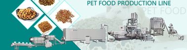 Machine de transformation des aliments pour animaux de compagnie secs / machine de fabrication avancée de nourriture pour chiens