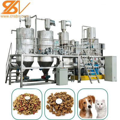 Machine de fabrication d'aliments secs pour chiens en granulés 100kg/H-6t/H