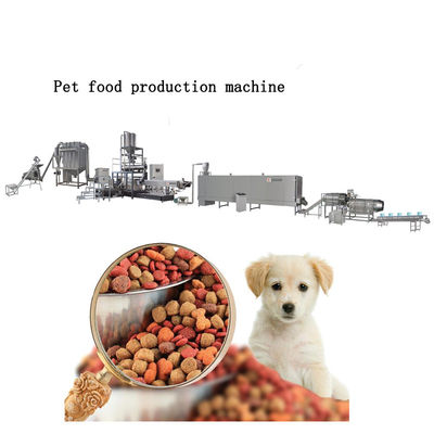 Ligne de production entièrement automatique d'équipements pour chiens de compagnie de 500 kg/h