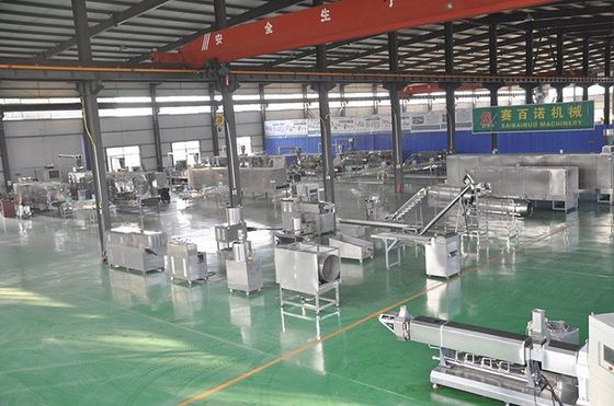 Machine d'extrusion automatique de traitement de la nourriture pour poissons de grande capacité