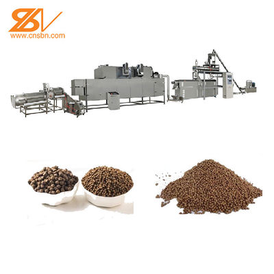Machine d'extrusion automatique de traitement de la nourriture pour poissons de grande capacité
