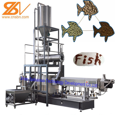 SLG 70 200-250 kg/h Extrudeuse à double vis pour aliments pour poissons et crevettes Saibainuo