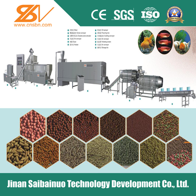 Fabrication de machines flottantes pour l'alimentation des poissons