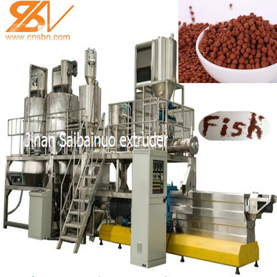 Machines automatiques de production de granulés pour aliments pour poissons flottants