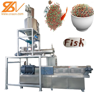 Fabrication de machines flottantes pour l'alimentation des poissons