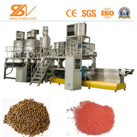 Type humide sec installation de fabrication d'alimentation des animaux/machine de flottement 1-5T/H alimentation de poissons