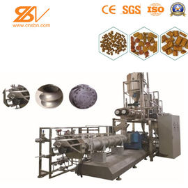380V / Chien Cat Pet Chews Treat Production de machine de développement de machine d'extrudeuse d'aliment pour animaux familiers 50HZ