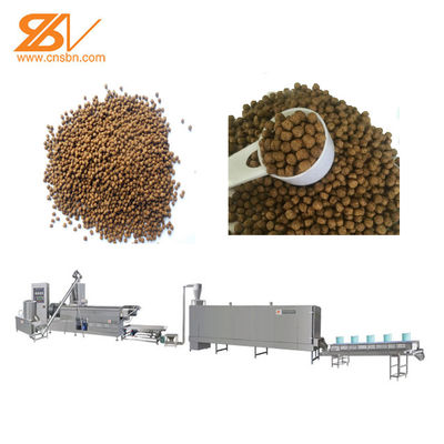 machine de traitement des denrées alimentaires de nourriture pour poissons de l'aquiculture 100kg/H-6t/Hour complètement automatique