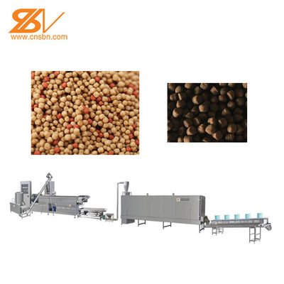 1 tonne - machine de production d'alimentation de 3 de ton/h de poissons d'alimentation poissons d'extrudeuse