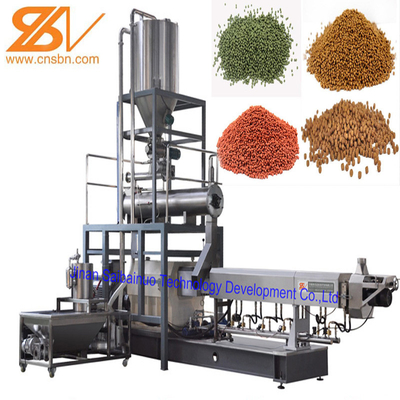 machine de granule d'alimentation de poissons de 50*4*5m SUS201 320kw 3t/H