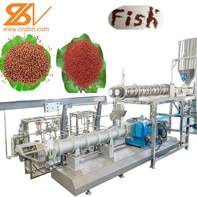 Extrudeuse de nourriture de chien d'alimentation de poissons traitant faisant la machine
